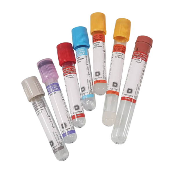Tubo para Coleta de Sangue a Vácuo